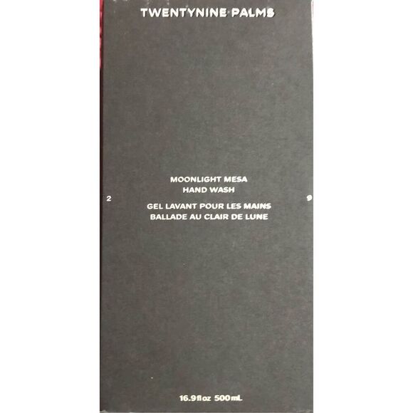29 PALMS - NWTIB "Moonlight Mesa" Hand Wash 16.9 fl oz Orange/Bergamot/Vetiver - Picture 8 of 16